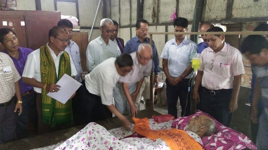 Financial assistance to Tarun Phukon Basumatary