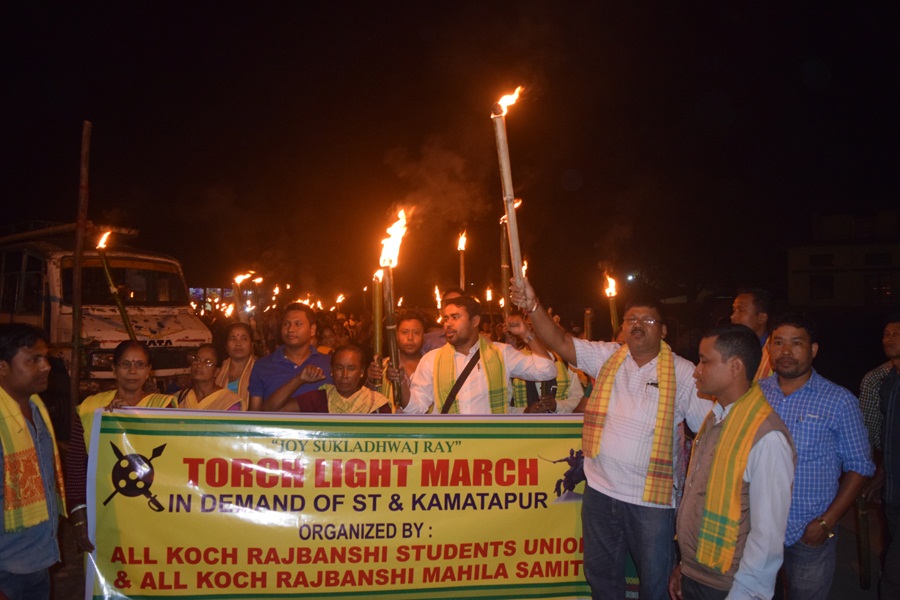 Torch rally for Kamatapur