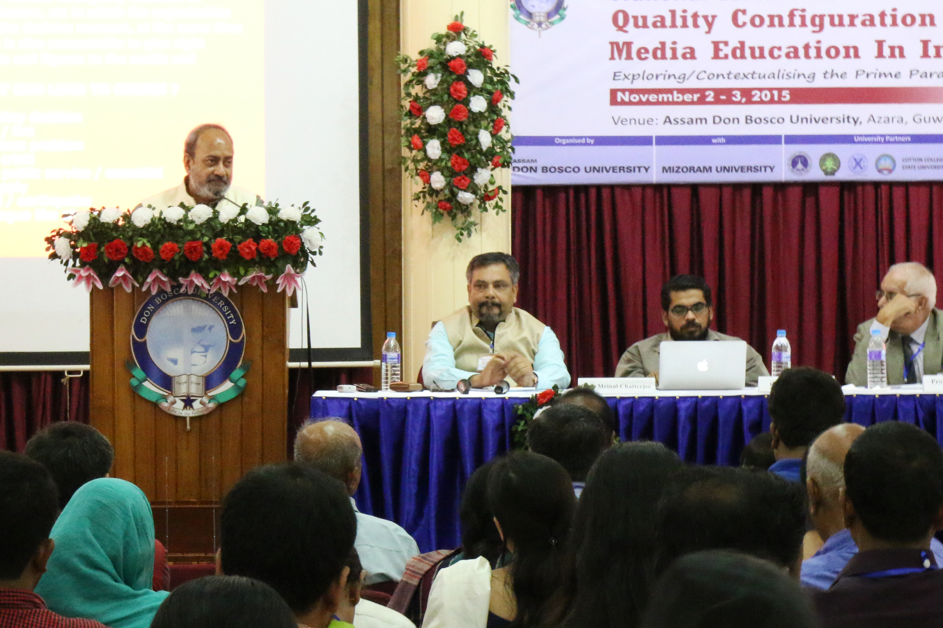 Media conference starts at ADBU
