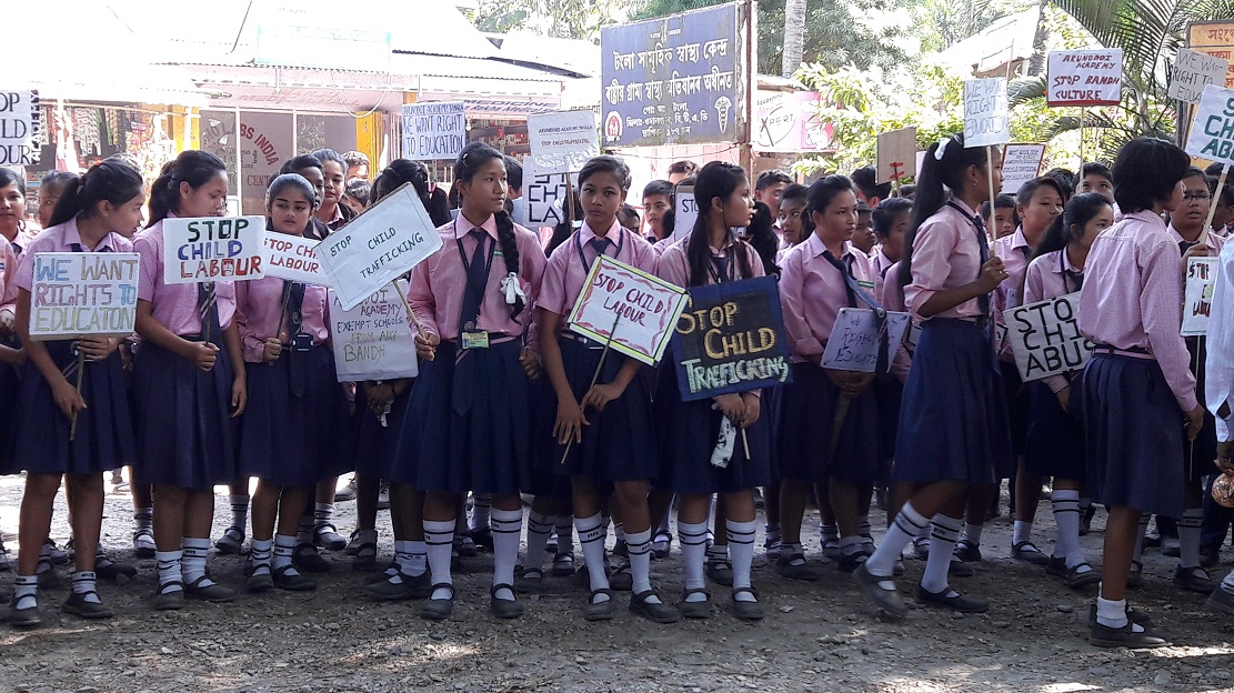 Children's day in Tangla