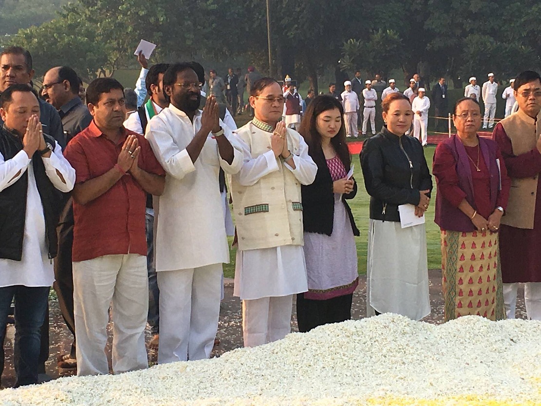 Tuki pays tribute to Indira Gandhi 