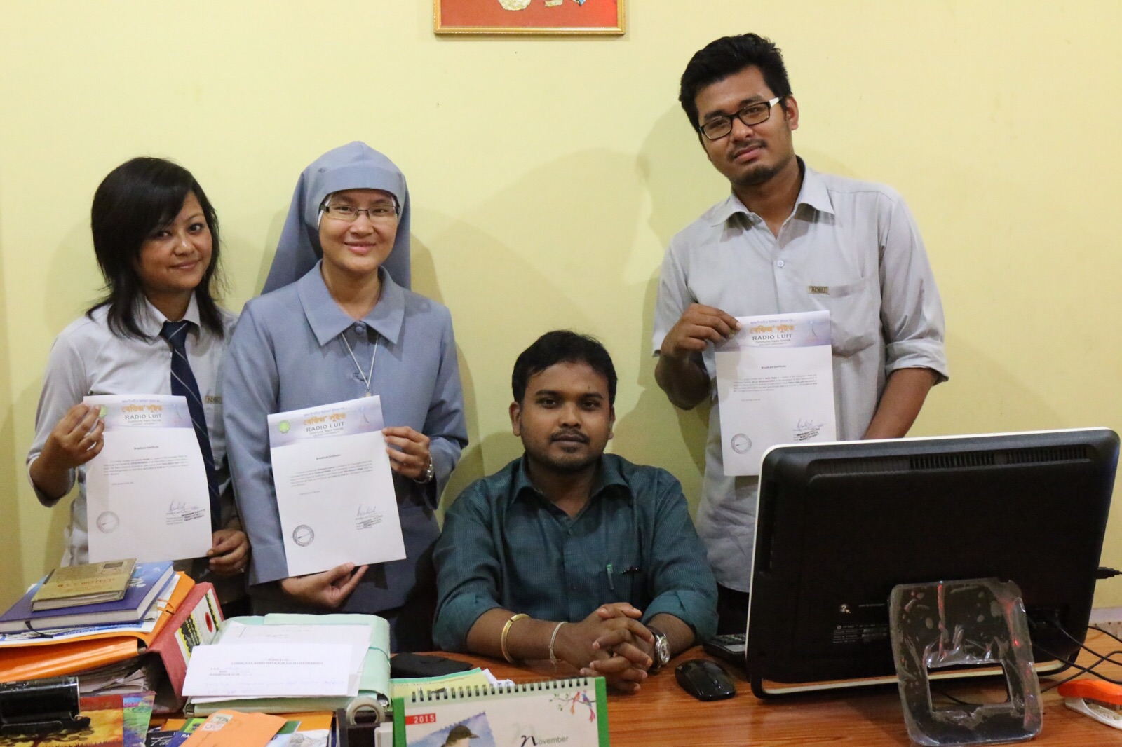 Media students take to radio for community care