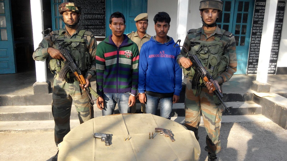Two rebels arrested