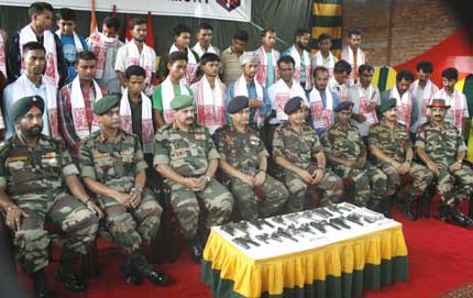 26 hardcore ULFA militants surrendered at Tamulpur