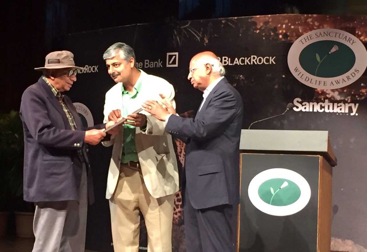 Conservationist Ashok Kumar honoured