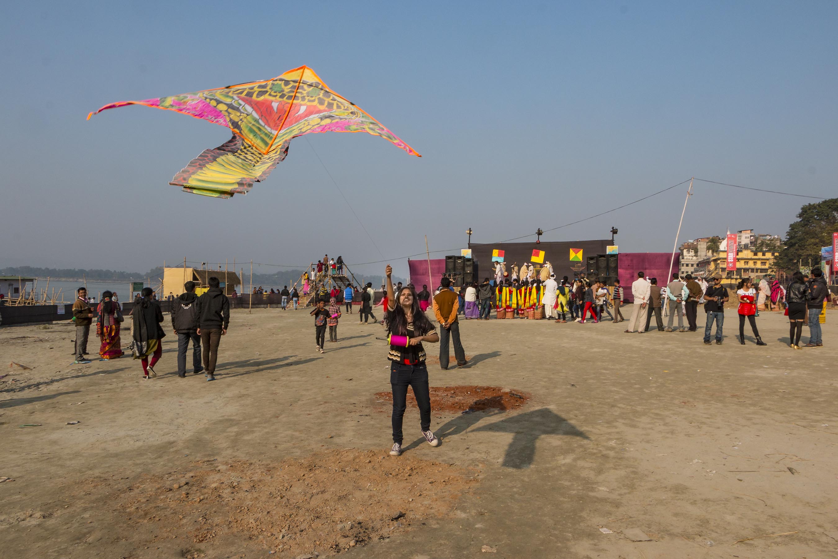 5th Jeevan Kite & River Festival kicks off