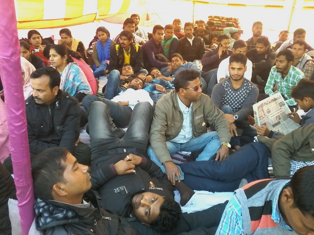 TET Teachers’ continue hunger strike