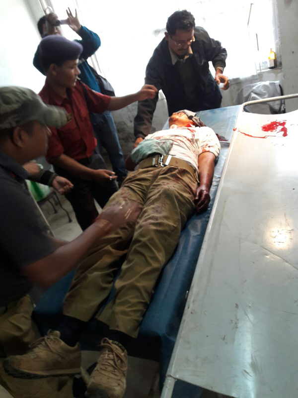 Three injured on Bear attack