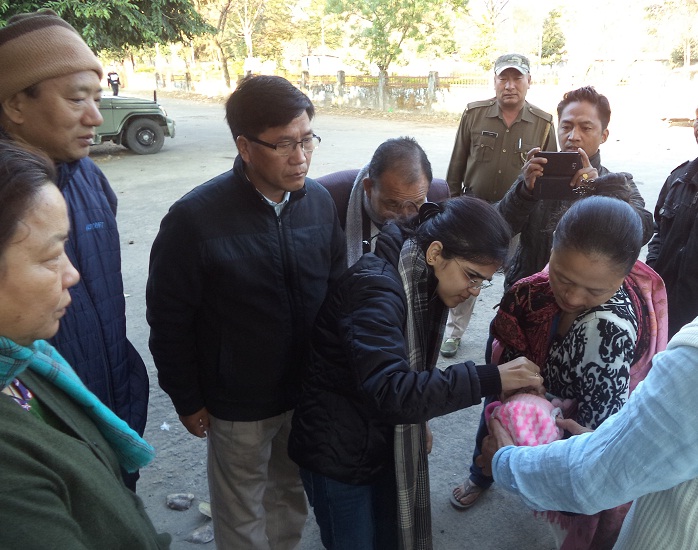 Polio immunization begins in Siang