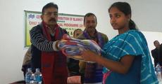 Blankets distributed in Kokrajhar