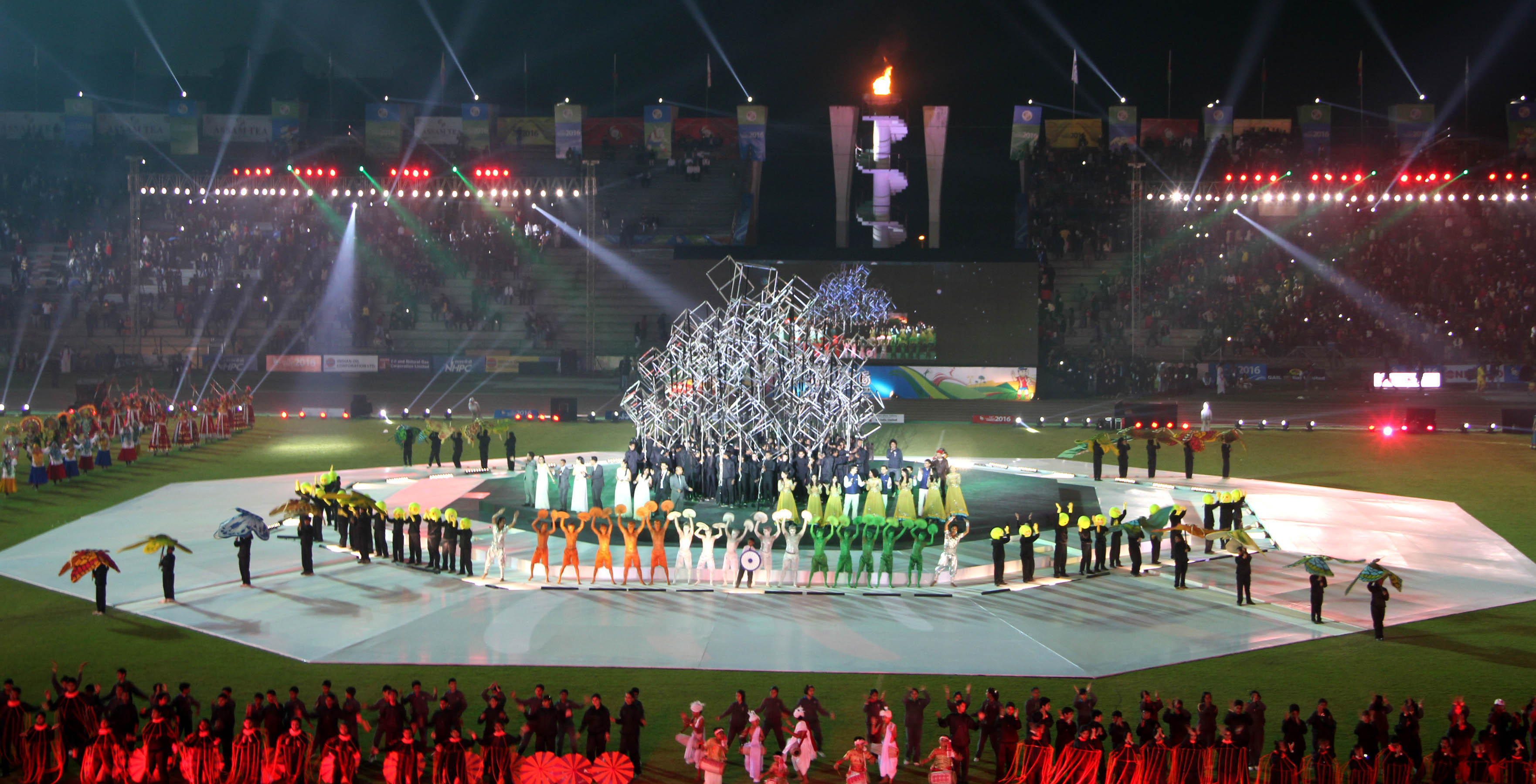South Asian Games starts at Guwahati