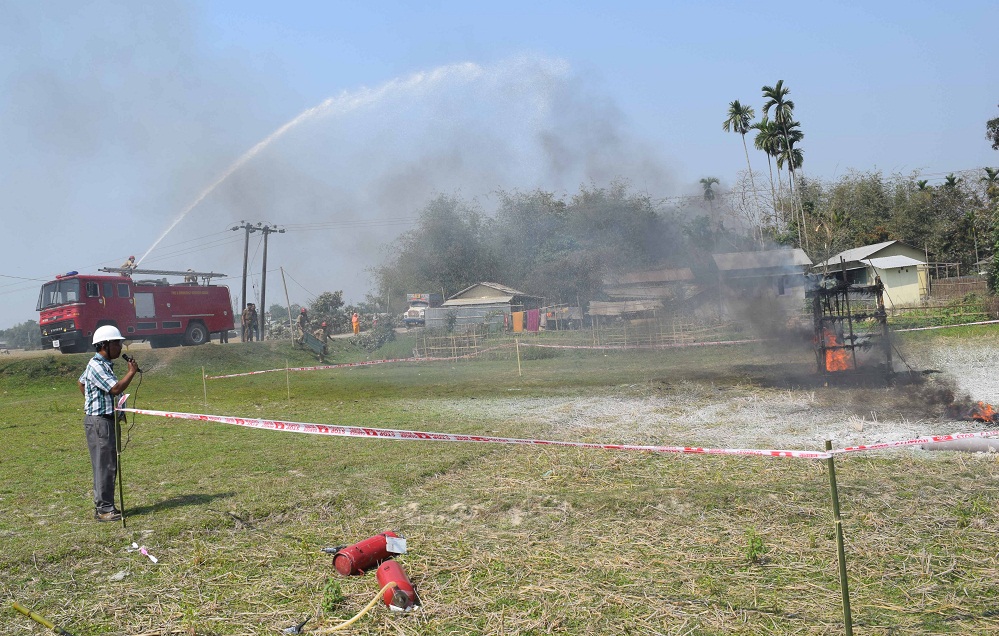 Mock drill in Kokrajhar