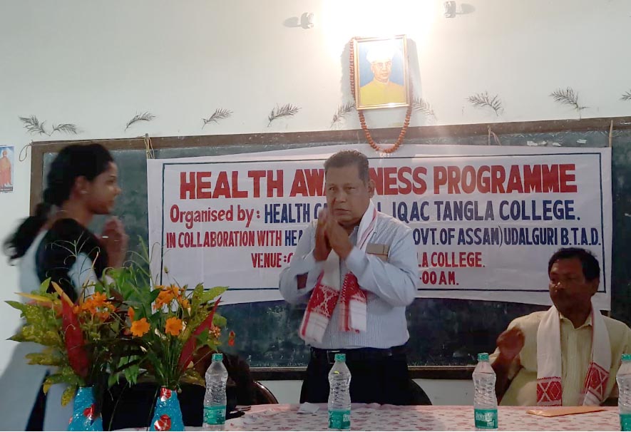 Health awareness programme held at Tangla College