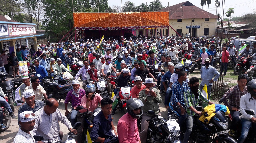 UPP bike rally at Tangla 