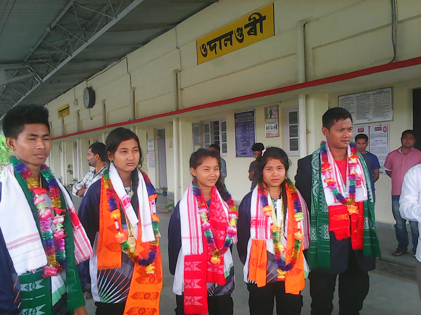 Udalguri players won gold for India