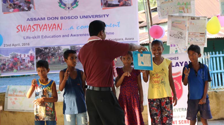 Life-skill education for deprived children