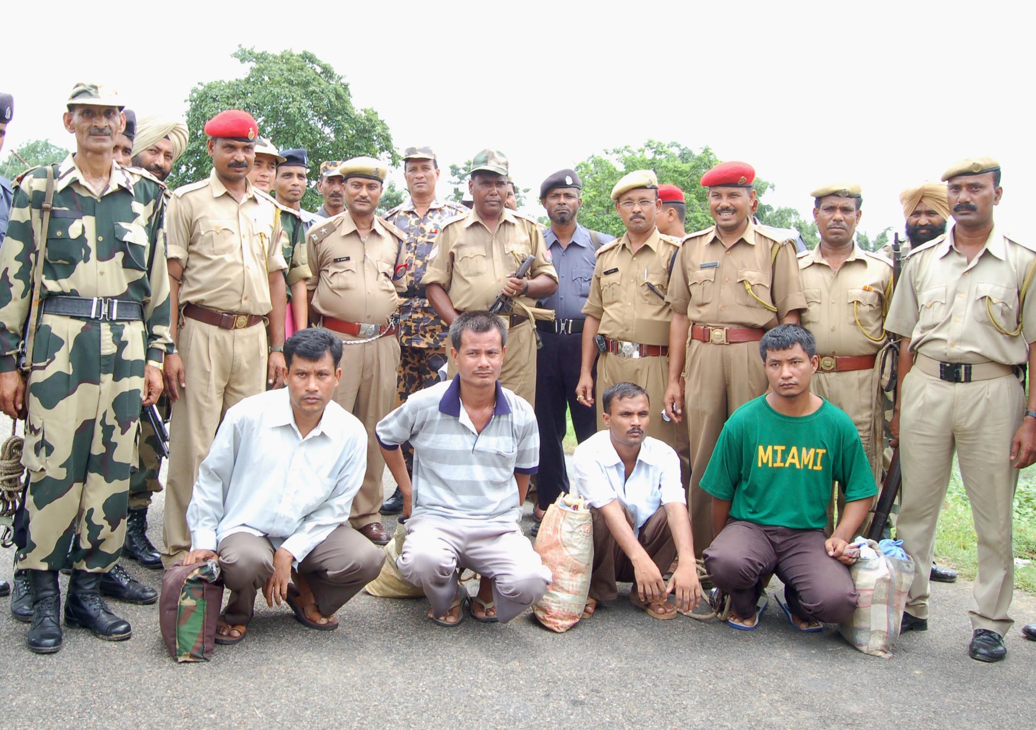 Bangladesh Rifles handed over arrested insurgents to BSF