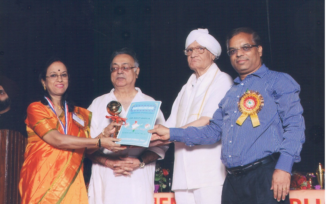 Bharat Excellence Award to Arati Barua: