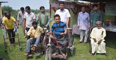Aids and appliances distributed in Kokrajhar   