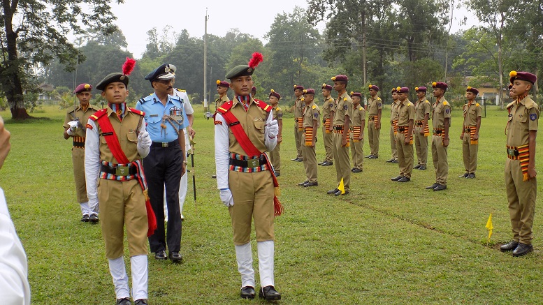 Investiture ceremony at Sainik School Goalpara 