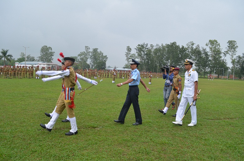 Investiture ceremony at Sainik School Goalpara 