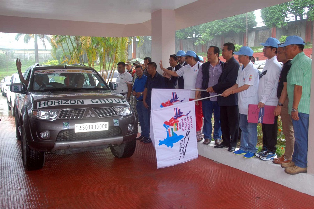 India-Myanmar-Thailand friendship car rally 