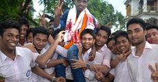 Science topper Angkur brings laurals to Raha