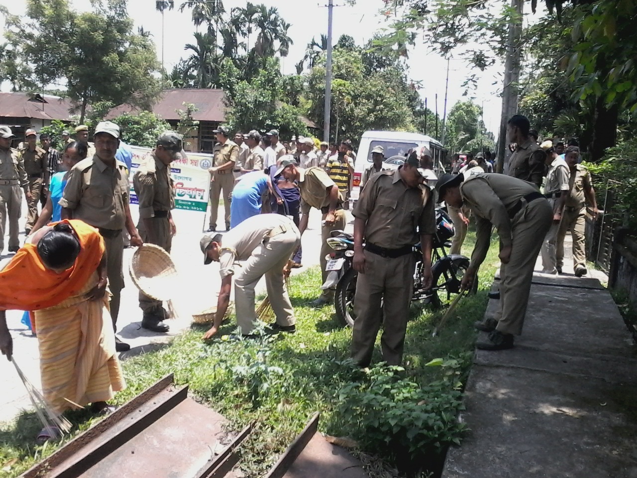 Cleanliness drive campaign in Kokrajhar