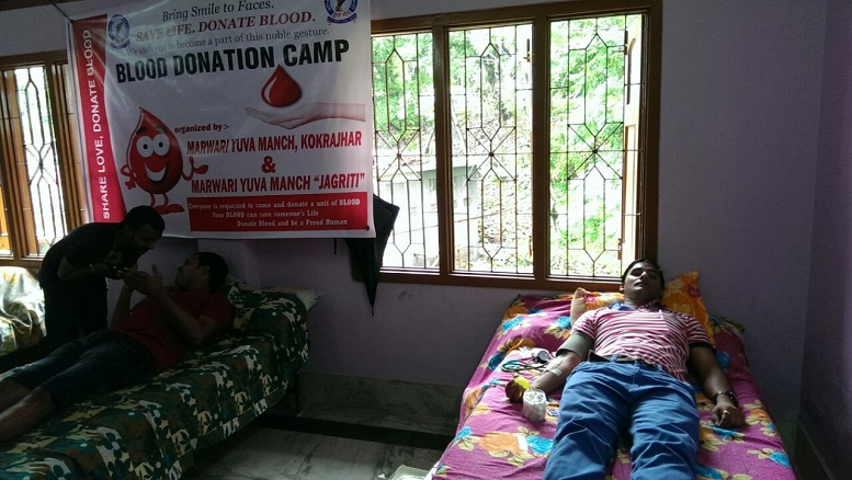 Blood donation camp