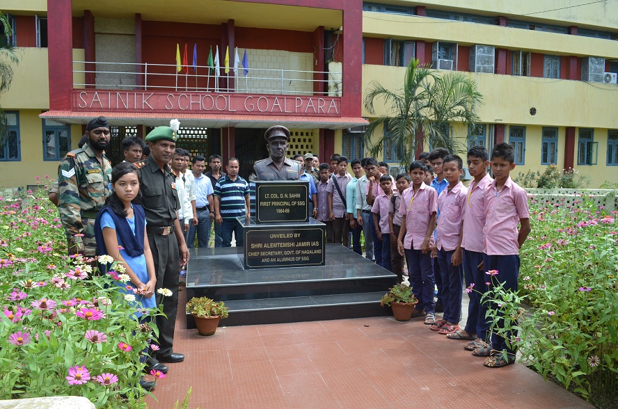 Chirang children visit Sainik School