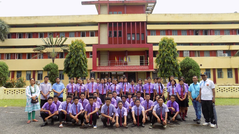 Meghalaya students visit Sainik School