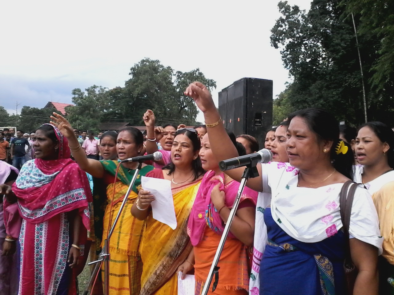 BPF organizes protest demonstration