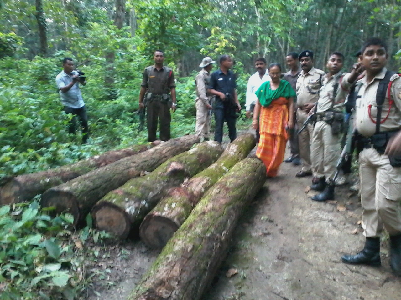 Pramila blames forrest officials for forest destruction