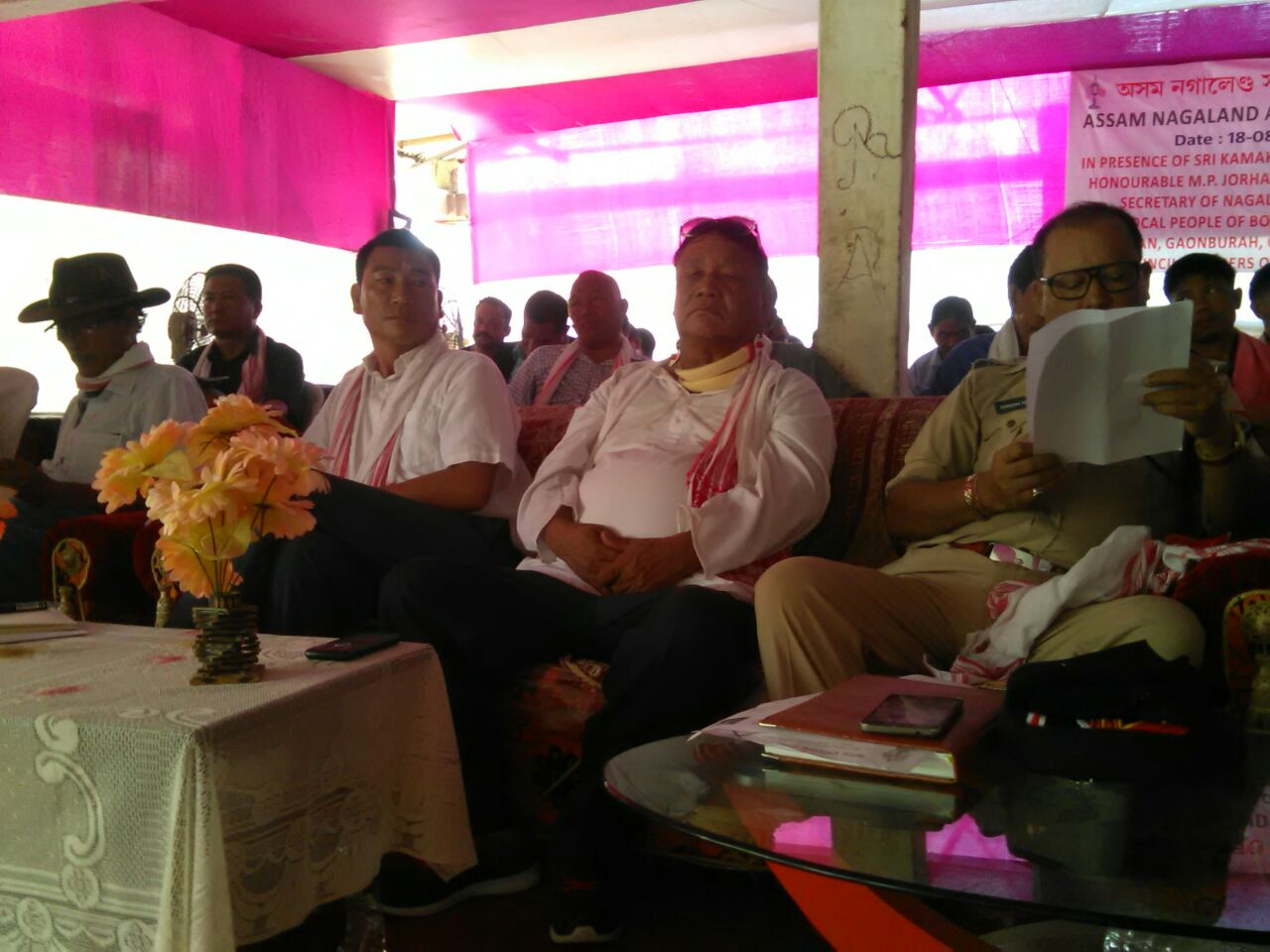 Harmony meeting at Singibill Bazzar