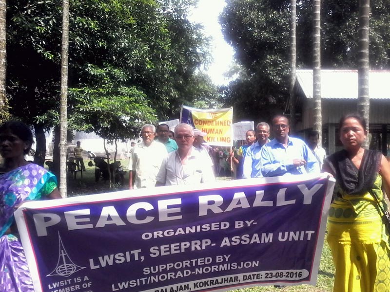 Peace rally held