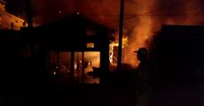 Fire in Pathsala market