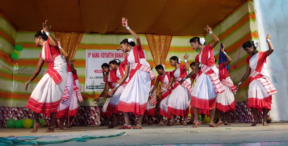 Freshmen social of Adivasi students by AASAA