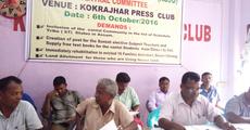 Santhali students demand ST status