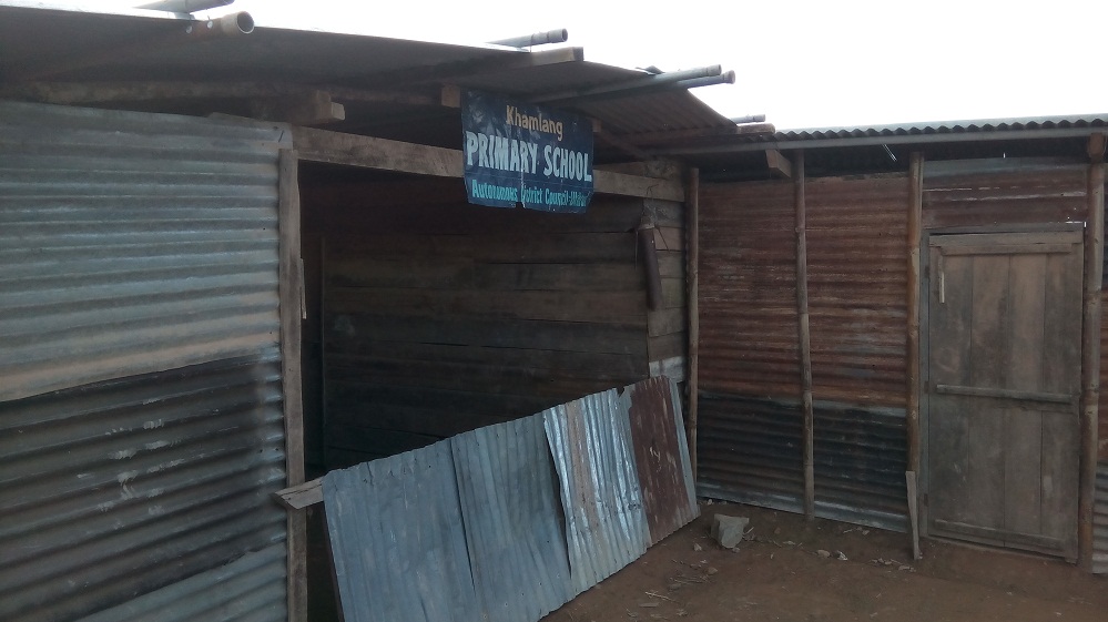 Khamlang Primary School in deplorable condition
