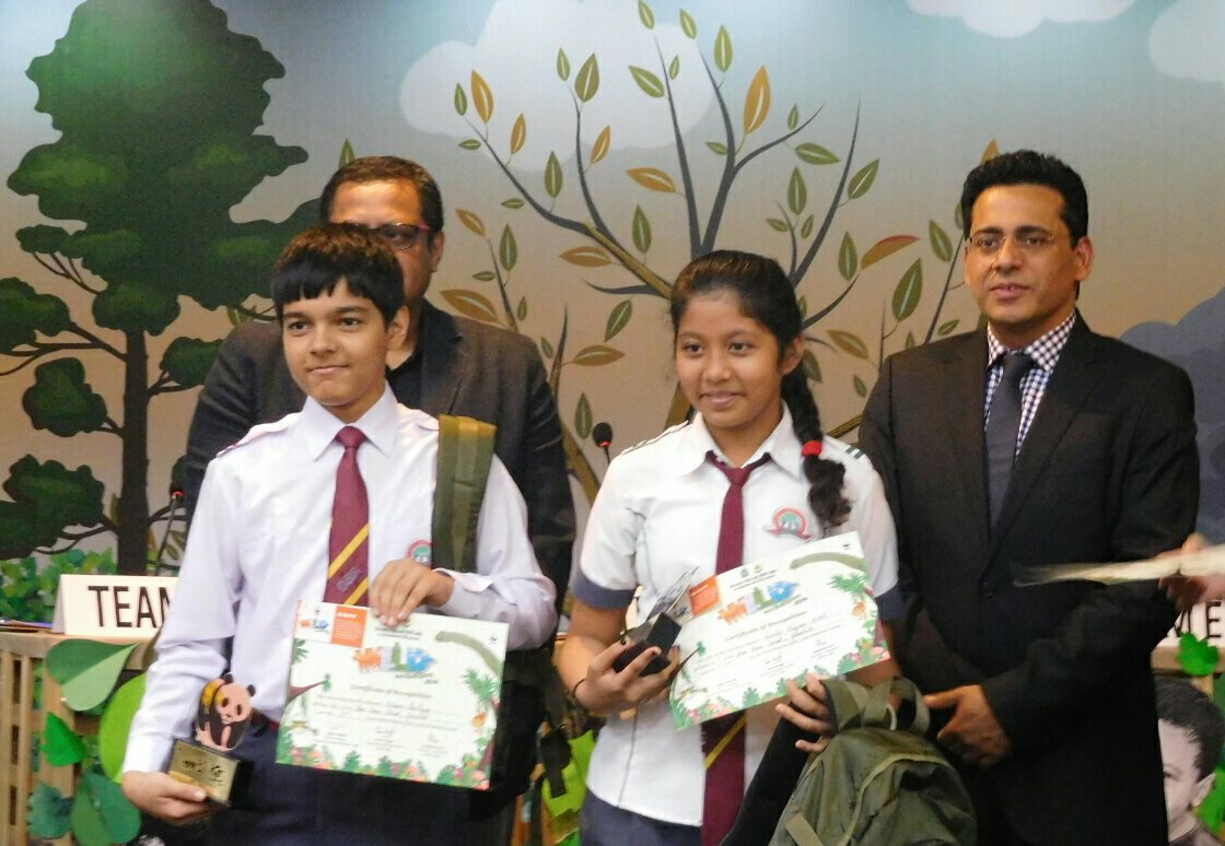 Assam kids shine in WWF quiz