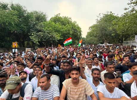 ASM Backs Jantar Mantar Protest, Demands Dharmendra Pradhan's Resignation