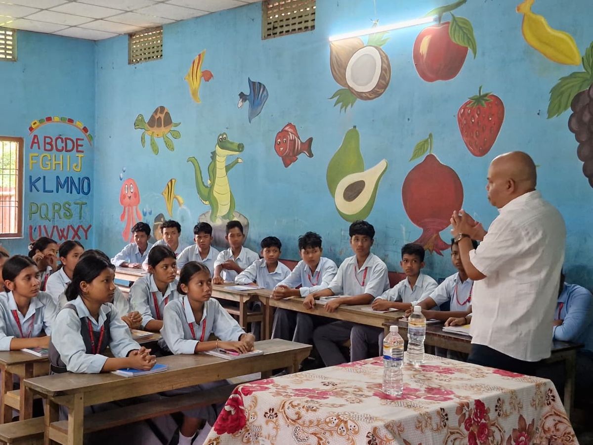 Students Attend Employability Skills Session in Bongaigaon