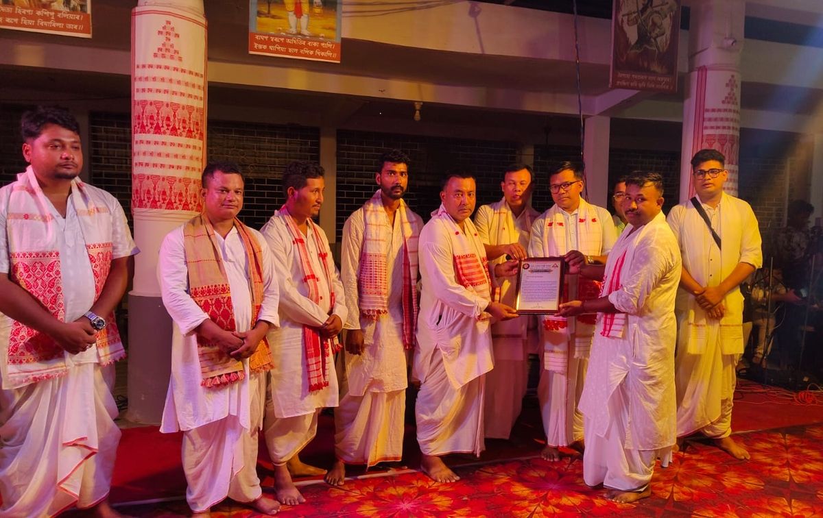 Traditional Bhaona 'Nrisingha Murari' Draws Community in Nazira