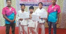 Nazira students win gold, silver at Vidya Bharati North-East martial arts meet