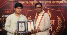 Former NERIST professor Debabrata Maji receives Swarna Padak Samman 2026