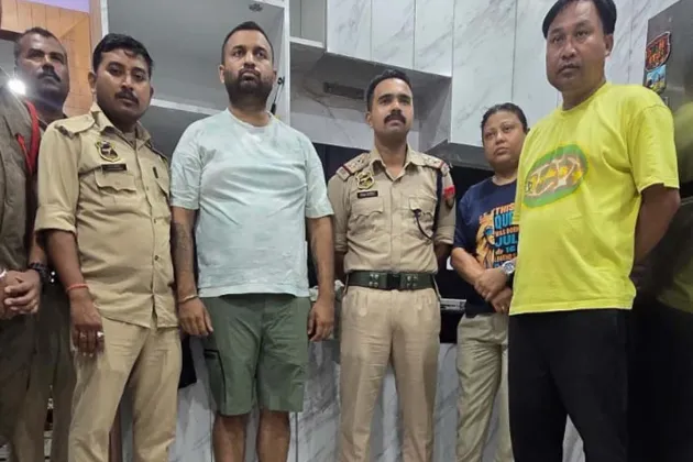 Guwahati Police arrest man in armed extortion case, seize cache of firearms
