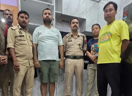 Guwahati Police arrest man in armed extortion case, seize cache of firearms