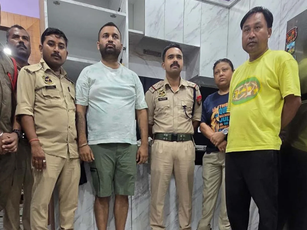 Guwahati Police arrest man in armed extortion case, seize cache of firearms