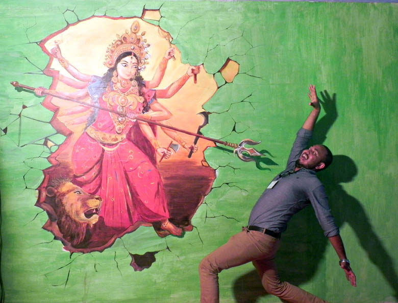 District level Art Exhibition and 3D Art at Dudhnoi 