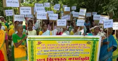 Koch-Rajbongshi groups protest proposed eviction for APDCL project in Kokrajhar